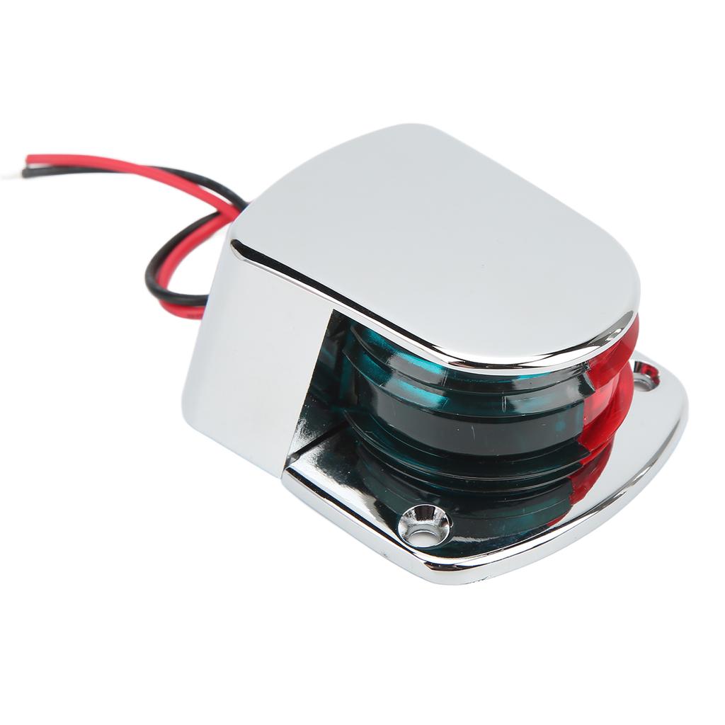 Boat Navigation Light LED Bow Light Red Green Lens IP67 Waterproof 1 Mile Visibility for Yacht Sailboats Motorboats