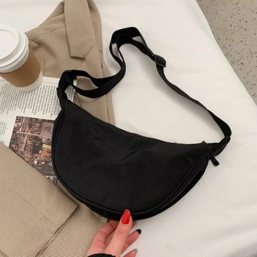 1 Pcs New Fashionable Dumpling Bag Lightweight Commuting Underarm Large Capacity Simple Shoulder Crossbody Bag