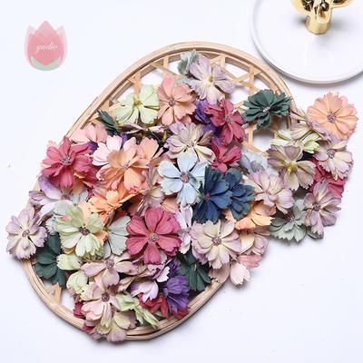 Material Wedding Favor Silk Star Floral Home Decor Party Supplies Artificial Daisy Flower Head