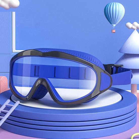 Schwimmbrille für Kinder, Anti-Beschlag, Anti-UV, Weitsicht, auslaufsicher, Jugend-Poolbrille für Kinder von 2–16