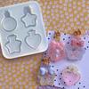 Perfume Bottle Silicone Mold Quicksand Epoxy Casting Molds Resin Shaker Mold DIY Pendant Keychain Jewelry Making Mold