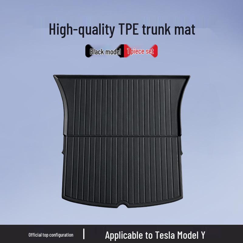 Tesla Model 3/Y Trunk Mats: Updated Front & Rear TPE Protective Accessories