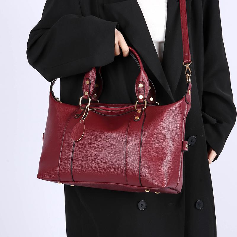 

Women Top-Handle Bags Leather Purses Large Capacity Handbags Luxury Shoulder Messenger Bag Designer Tote Sac 33cm 13cm 22cm