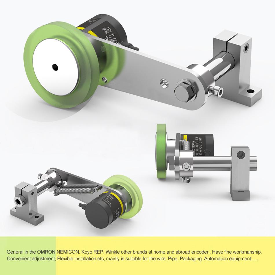 Feste Halterung des Encoder-Montagerahmens Kombinierte bewegliche Schiebehalterung Blende 20 30 36 MM Encoder-Zubehör