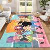 Johnny Bravo Carpet Door Mat for Living Room or Bedroom Protective Mat Under Chair Office Decoration Christmas Gift Birthday Present