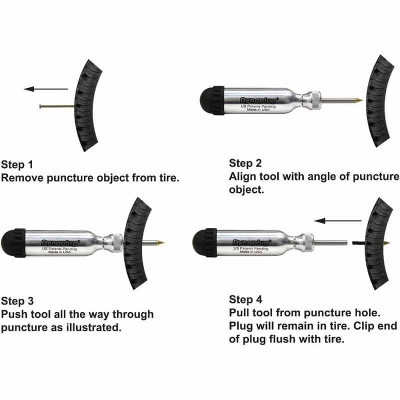 Racer Tubeless Bicycle Tires Micro PRO Bicycle Tire Puncture Repair-Pro Bicycle Tire Repair Tool Racer Tire Tool Plugs