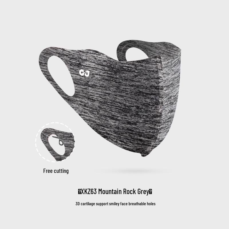 Summer Ice Silk Gradient Sunscreen Mask - UV Protection, Breathable Eye Cover for Men & Women