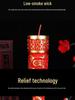 Double Happiness Smokeless Red Candles for Wedding and Engagement Celebrations with Dragon and Phoenix Design