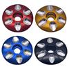 High Strengths Aluminum Alloys Bike Headset Cover Weatherproofed Cycling Headset Cap Commuters Bike Accessories