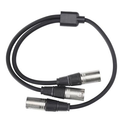 JORINDO JD60711 XLR Male To Dual XLR Male Cable YType Splitter Microphone Cable