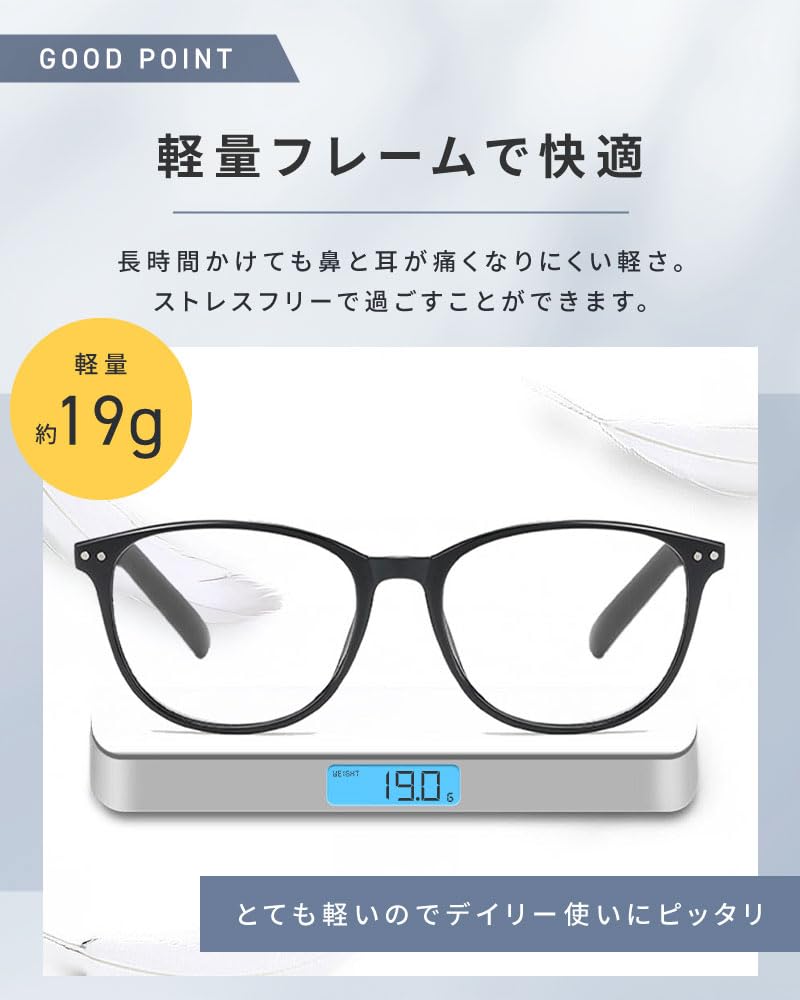 Reading Senior for Men and Blue Light Photochromic UV Lightweight Prescription Lenses [bh life] Glasses, Eyeglasses, Glasses, Stylish, Women,