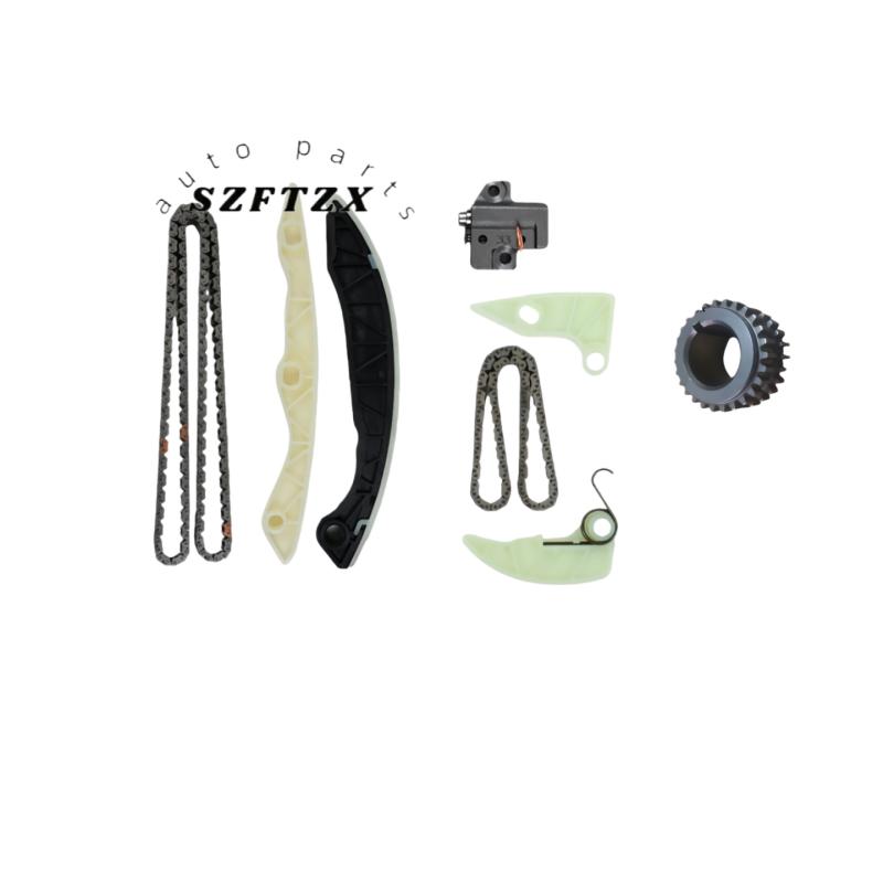 Timing Chain Kit 2432125000 2441025001 High Quality Auto Timing Chain Tensioner 8PCS Kit for Hyundai Kia G4KE 2.4L