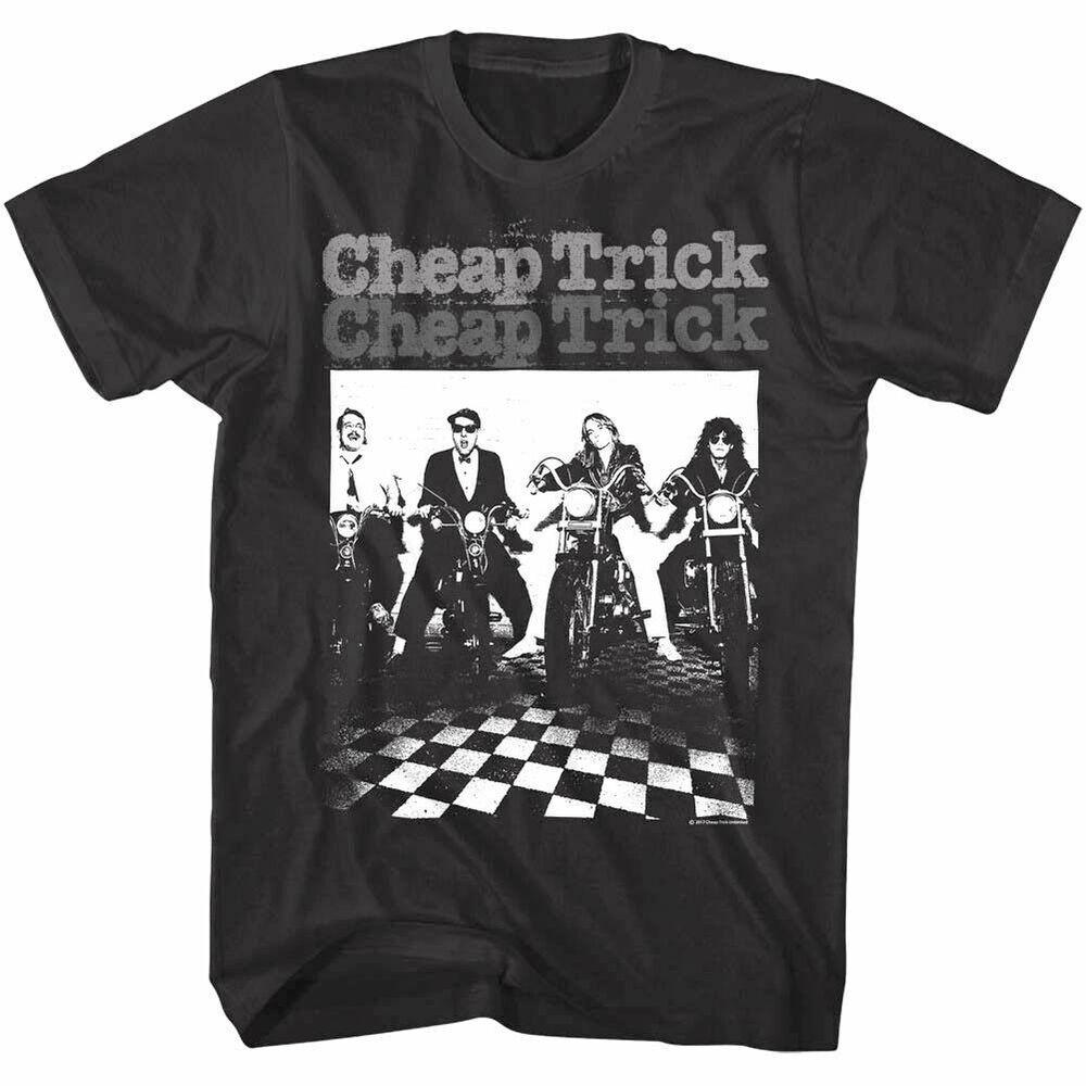 Vintage Cheap Trick Album Men T-shirt Black Short Sleeve All Sizes JJ2807 Unisex T-Shirt