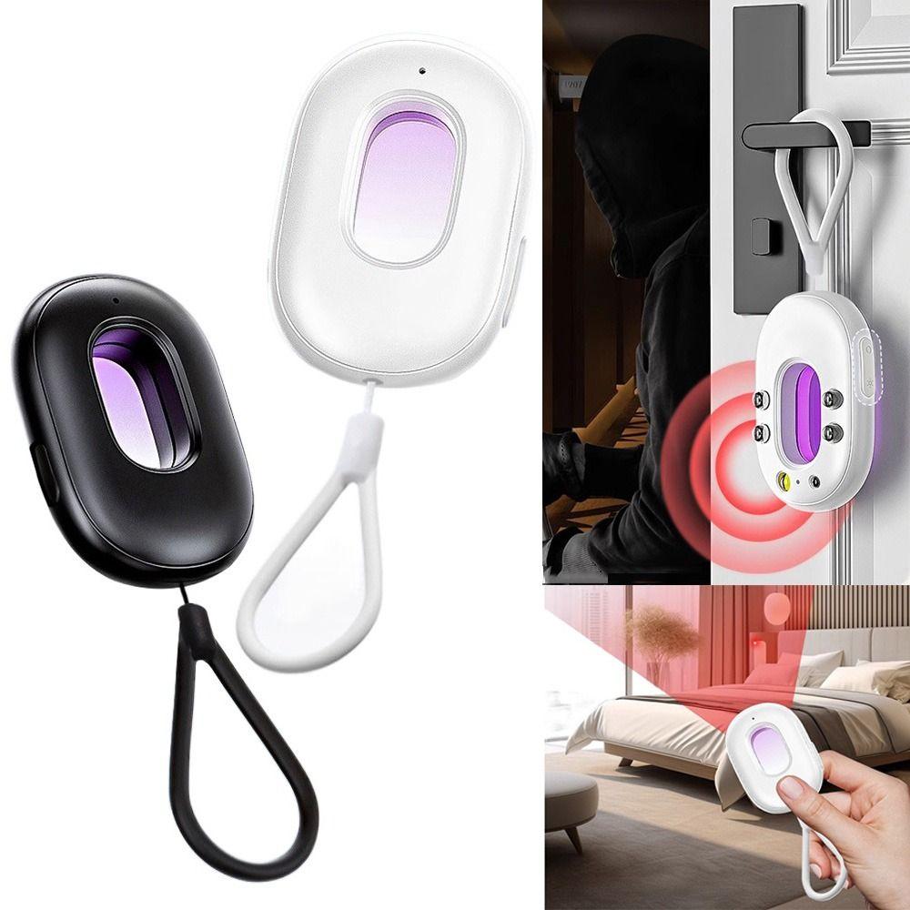 LED Light Hidden Camera Detector with Hanging Handle Security Detector Device Business Trips