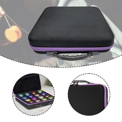 Yoyo Bag 16 Hole Storage with Zipper Multifunctional Mesh Pocket Carrying Pouch for Game Outdoor