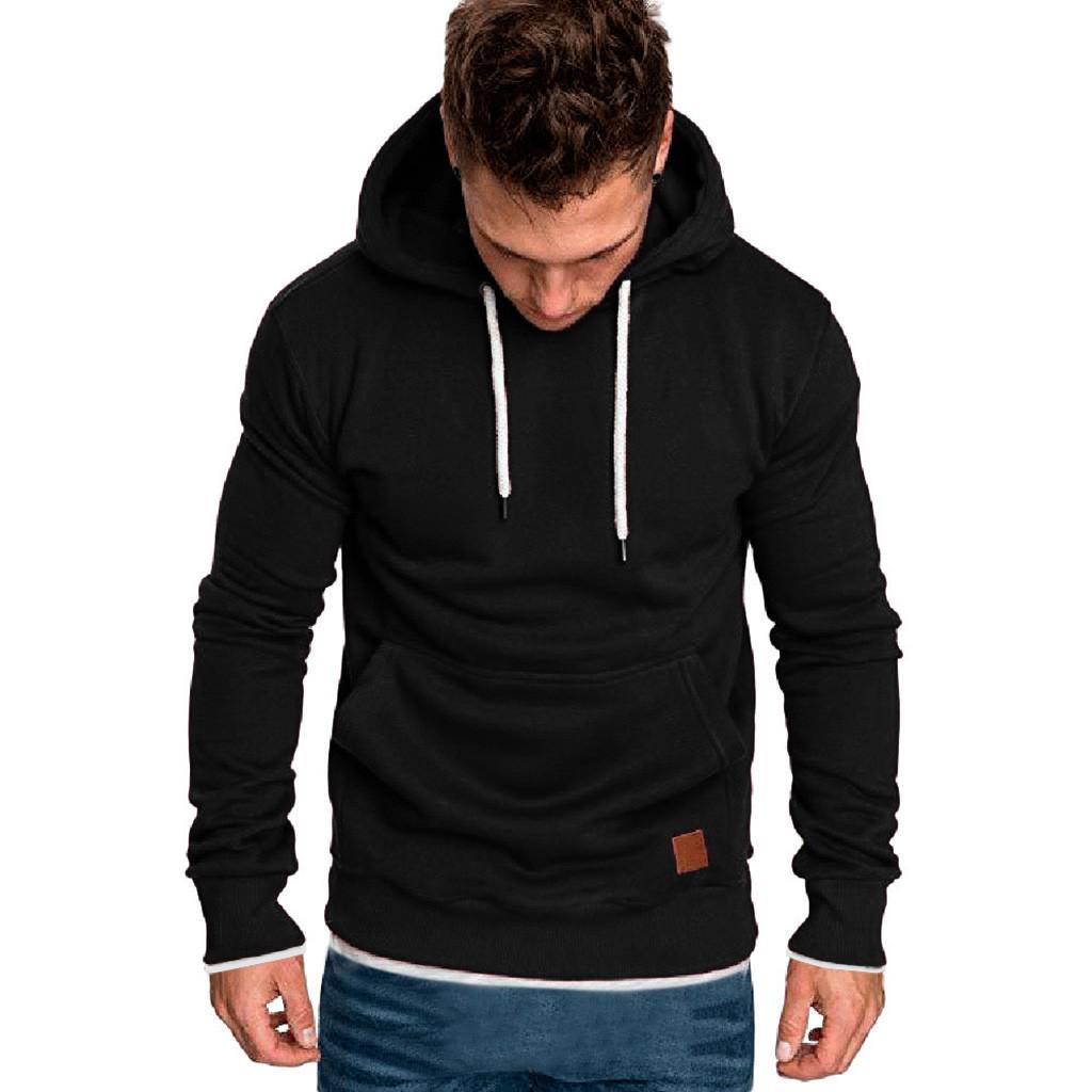 Men‘s Long Sleeve  Winter Casual Sweatshirt Hoodies Top Blouse Tracksuits