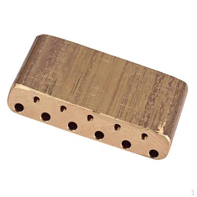 Exquisite Brass Guitar Bridge Base Tremolo Block For Strat ST Electric DIY