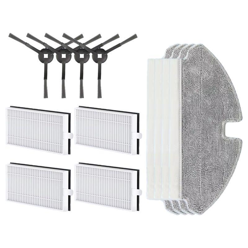 BAAM-For Dreame Mova M1 Replacement Side Brush HEPA Filter Mop Pads Spare Parts Accessories