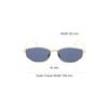 Dior Irregular Shape Metal Sunglasses Women sunglasses Gold DIORCANNAGEB1U