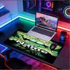Custom Name Personalized Ghostbusters Pattern Mousepad, Laptop PC Desk Mat, Decorative Desk Mat for Home Keyboard Pad Gift