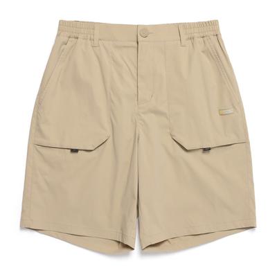 NATIONALGEOGRAPHIC N252Uhp902 Mesh Hybrid Fatigue Half-Length Shorts Sand Beige
