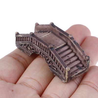 1ks Mini Bridge Domácí Ozdoby Figurky Diy Dekorace akvária/domečku pro panenky