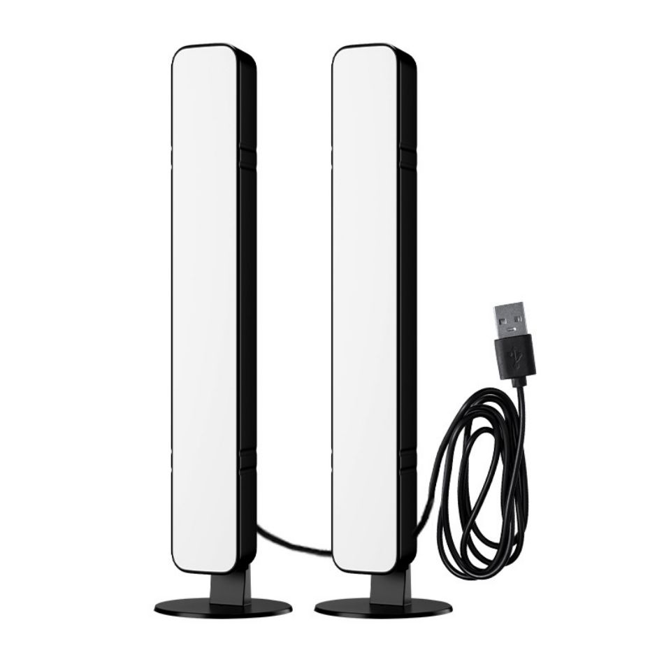Music Sync LED Night Light Bars RGB Atmosphere Lamp With Remote Control For Gaming TV Bedroom Decoration Desktop Lamp