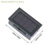 Mini Digital Voltmeter Ammeter 4-Digit 5-Wire DC 100V 10A Dual LED Display Voltage And Current Meter for Electronics