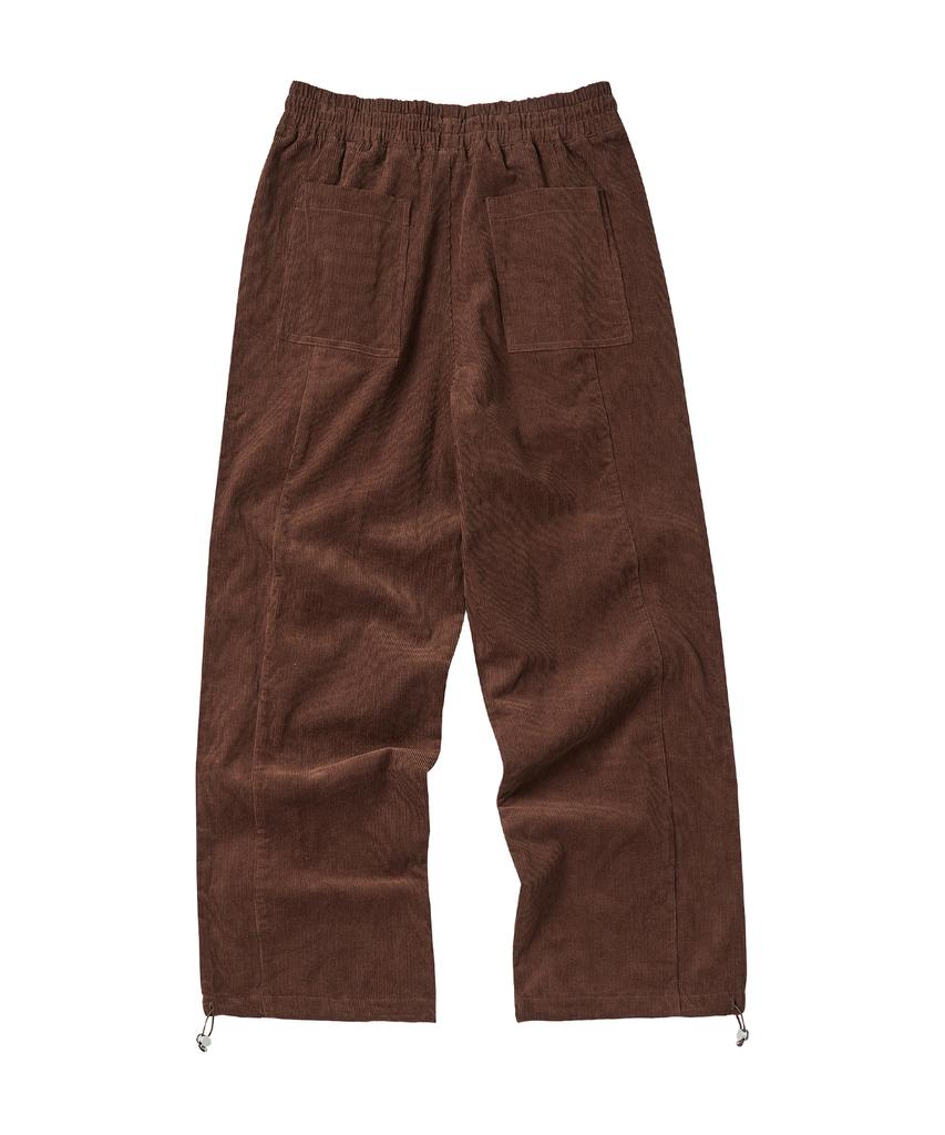 COMONINOZ Snow Corduroy Pants [Brown]