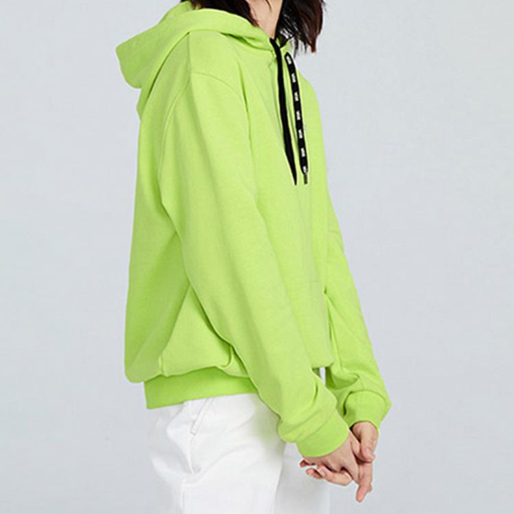 Vans Flame Logo Pullover Hoodie Women Hoodies Green VN0A3TYVTCY