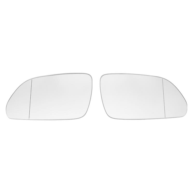 For Skoda Octavia MK2 A5 2004-2009 VW Polo 9N 9N3 2005-2009 Left Right Side Wing Mirror Glass Heated Convex Rear View Wide Angle