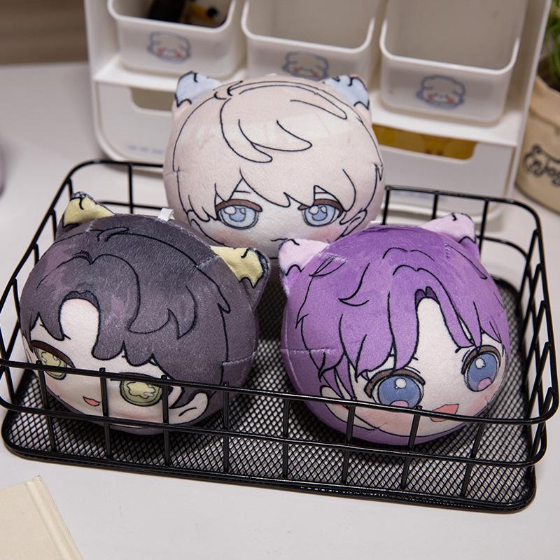 Love & Deepspace Pillow: Qi Yu Bed Head Backrest & Shen Plushie Dango Keychain - Ultra Soft Nap Companion