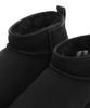 Ugg Suede Leather Mini Boots (Classic Ultra Mini) W - Black / 1116109Blk