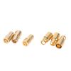10 Sets 6mm Banana Connector Plug Copper Plating Good Transmission Male Female Battery Connectors