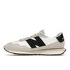New Balance 237 Sea Salt Black Unisex Sneakers White MS237SF