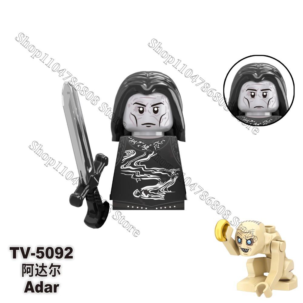 Lord of the Rings film anime figurine Uruk-hai Boromir ORCI blocuri de construcție model cadou pentru copii jucării din cărămizi