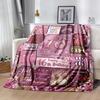 Happy 16th Birthday Celebration Flannel Blanket-Soft and Suitable for Sofas,Beds,Offices,Travel,All Seasons,Great Gift for Holidays and Birthdays.