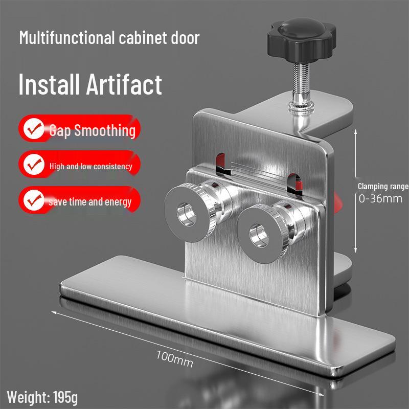 Multi-Purpose Cabinet Door Installation Tool for Home & Kitchen