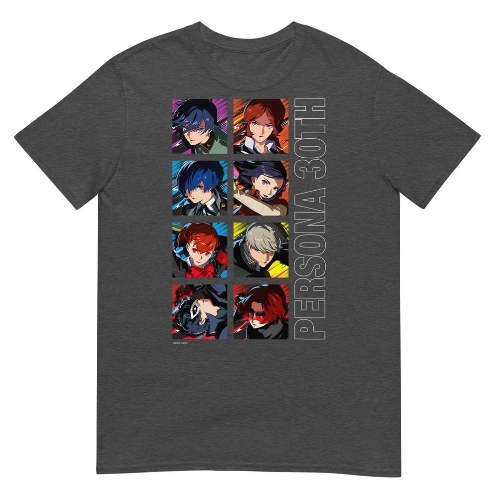 T-shirt Atlus Persona 30th Serie Protagonisti Stack Legacy