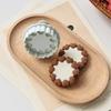 4Pcs/set Jam Sandwich Flowers Cookie Cutter Mold DIY 3D Fondant Stamp Biscuit Moulds Cake Decoration Kitchen Baking Supplies