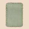 Autumn Winter Blanket Baby Lotus Leaf Edge Blanket Comfortable Cotton Knitted Strollers Cover Children's Bed Throw