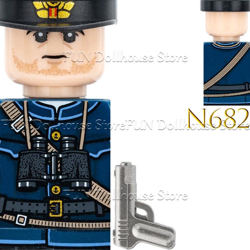 Hoge Kwaliteit Moc Hoge Kwaliteit Ww2 Leger stijl Hoge Kwaliteit Leger Hoge Kwaliteit Sovjet Militaire figuur Hoge Kwaliteit Figuur Hoge Kwaliteit Bouw