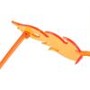 Women Streetwear Rimless Flame Sunglasses Fashion Cosplay Eyewear Trendy Sun Glasses for Women