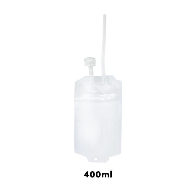 652F Halloween Party Drink Bag Blood Bag PVC Bags Set Tubing for Horror Loversand DIY Decorations