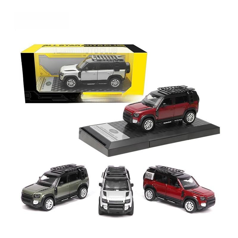 Suv Rover Land Defender 136 Skala Legeringsbilmodell Med Lyd Lys Barn For