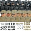 City SWAT Ghost Commando Figures Special Forces Figures Building Blocks UN Army Soldier Police Military Weapone Bricks Toys