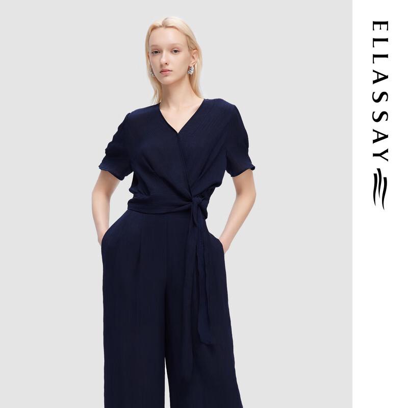 ELLASSAY Women s Slim-Fit V-Neck Long Sleeve Shirt S