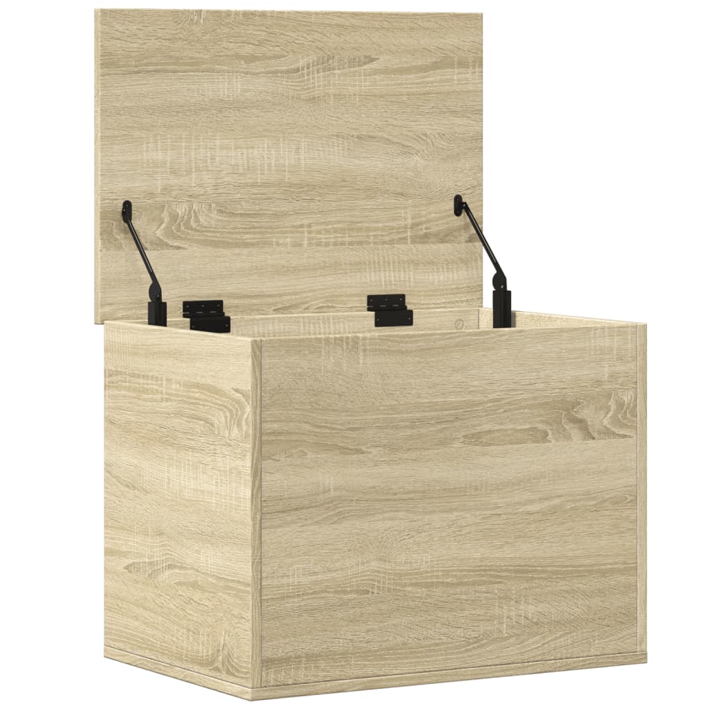 Storage Chest in Sonoma Oak 60 x 42 x 46 cm Particleboard