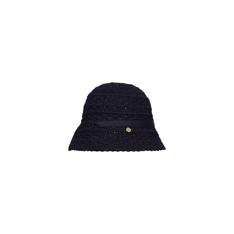 Jeieseutina J.Letter Crochet Bucket Hat Bk (Jeacem4Bs905Bk260)