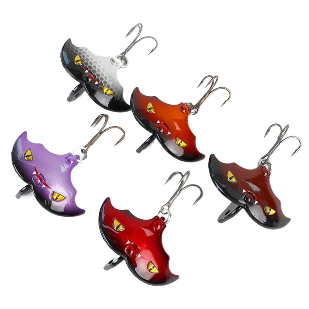 5Pcs/Box Fishing Lures Bionic Bat Baits Artificial Bait Hard Baits Fishing Baits Fishings Gear